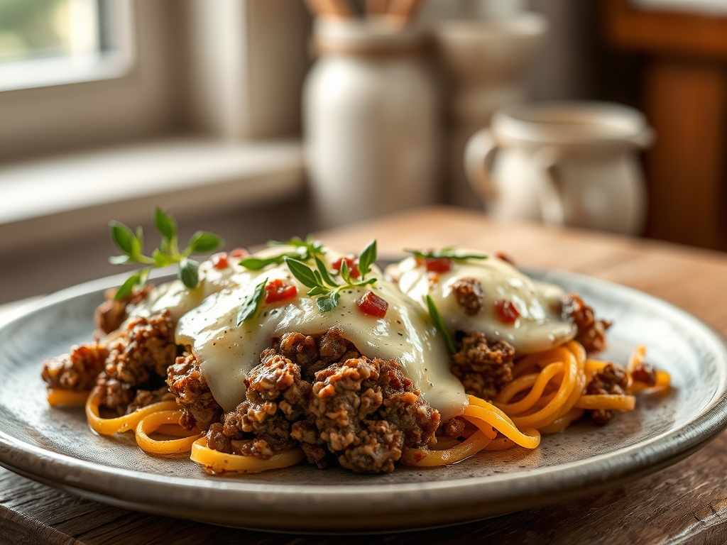 cheesy ground beef recipes