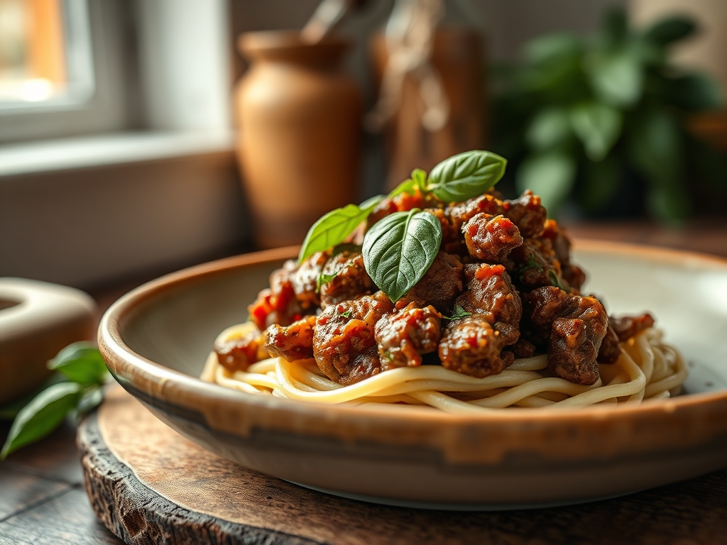 fresh basil ground beef recipes