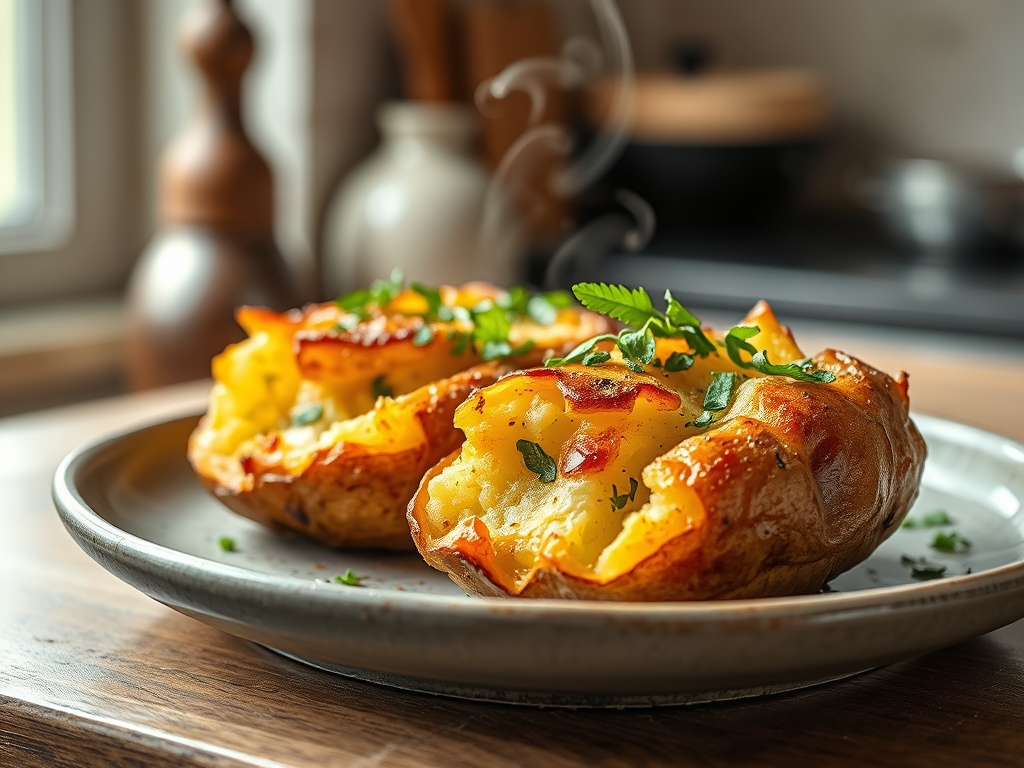 air fryer twice baked potato recipes