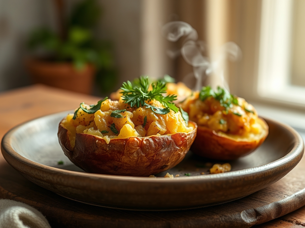 easy stuffed potato recipes