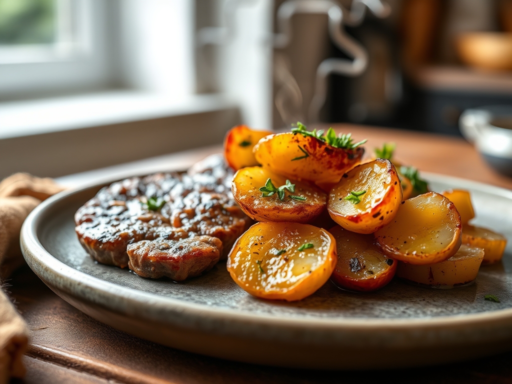 potato recipes to go with steak